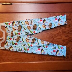 Gone Fishing Capri Leggings
